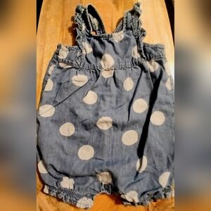 Carters polka dot Romper, 9m